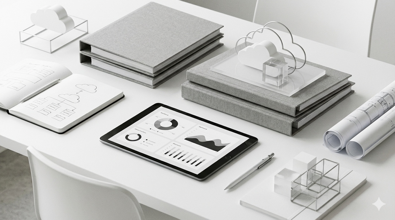 法人向けクラウド型ソリューションの事業企画のイメージ